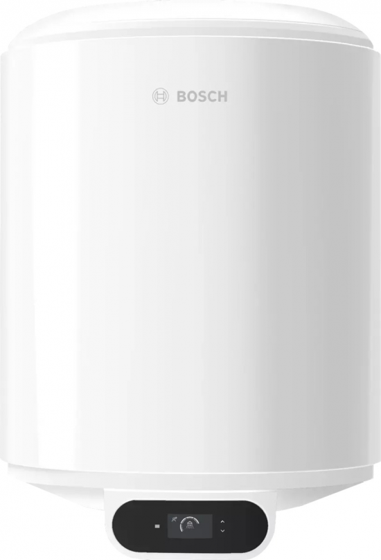 Termo eléctrico Bosch Tronic TR4000T 50 EBP vertical display 1500W termostato clase B ref: 7736505973 blanco